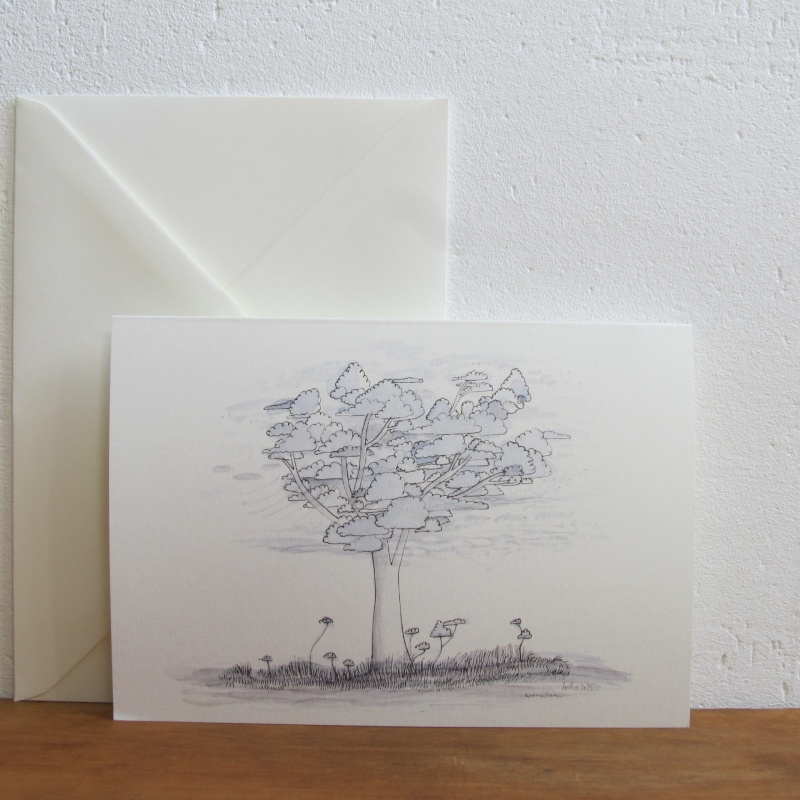 Baum aus Wolken