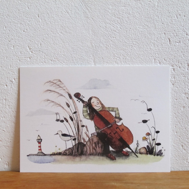Cello am Meer