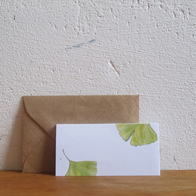 Ginkgo-Aufkleber