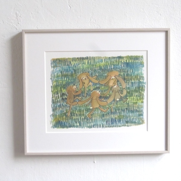 Hasen à la Matisse